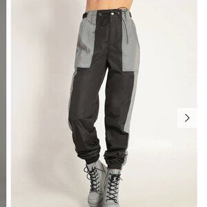 Time 2 Get Lit Reflective Cargo Joggers Pants